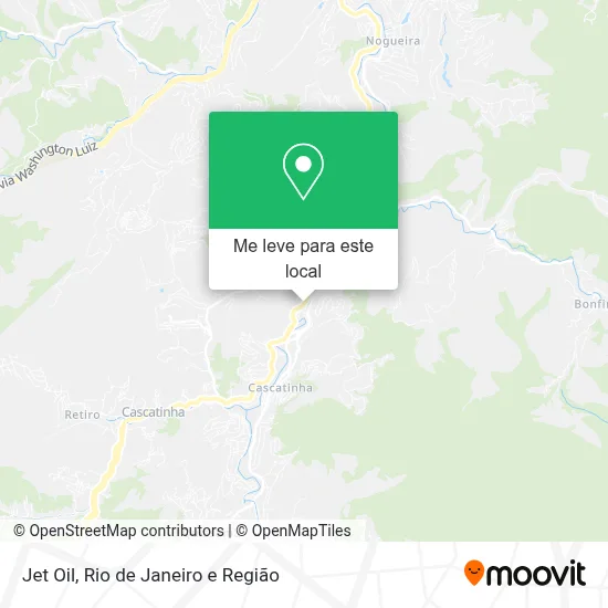 Jet Oil mapa