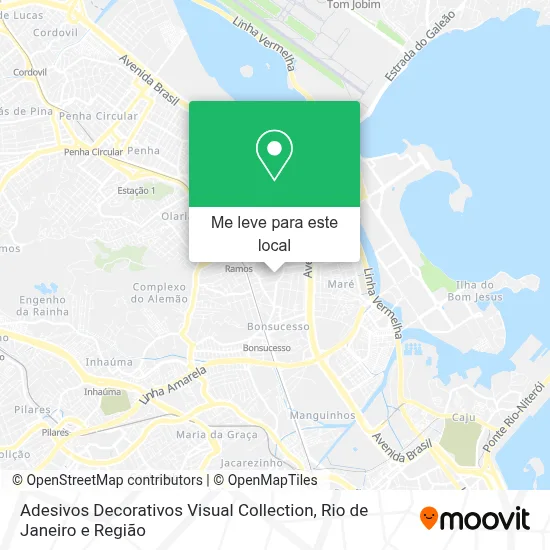 Adesivos Decorativos Visual Collection mapa