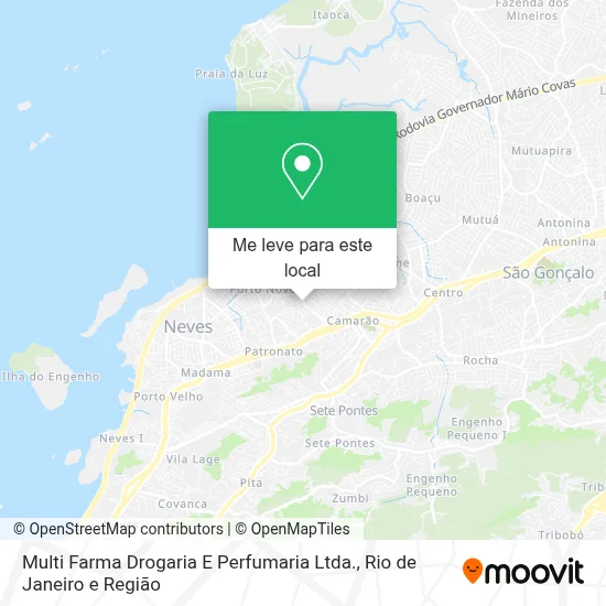 Multi Farma Drogaria E Perfumaria Ltda. mapa