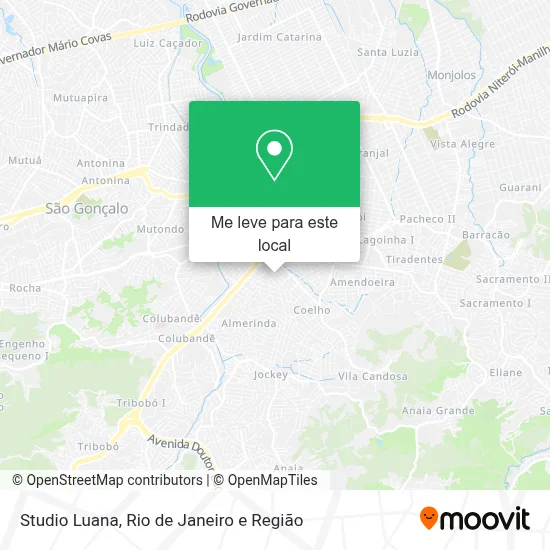 Studio Luana mapa