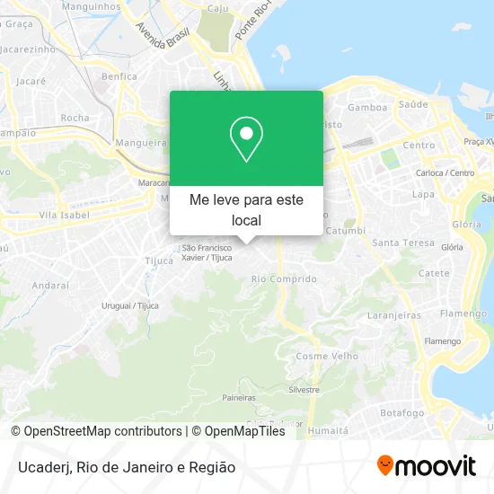 Ucaderj mapa