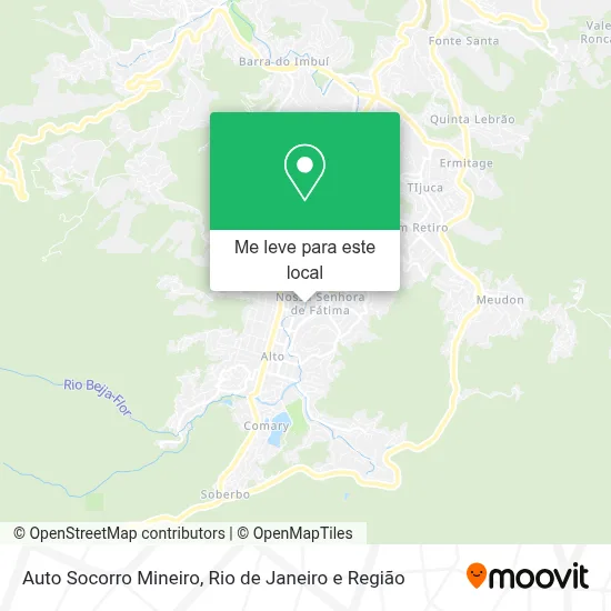 Auto Socorro Mineiro mapa
