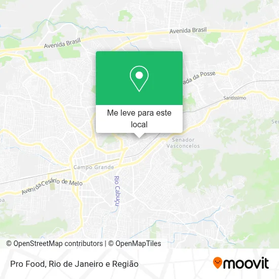 Pro Food mapa