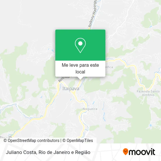 Juliano Costa mapa