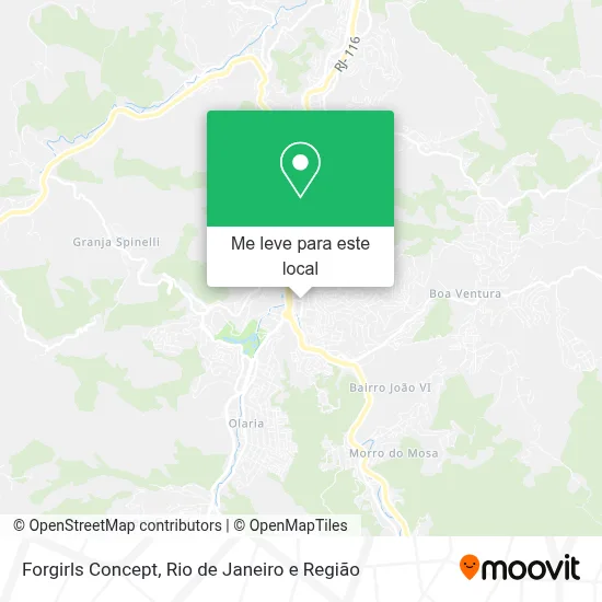 Forgirls Concept mapa
