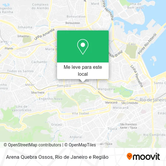 Arena Quebra Ossos mapa