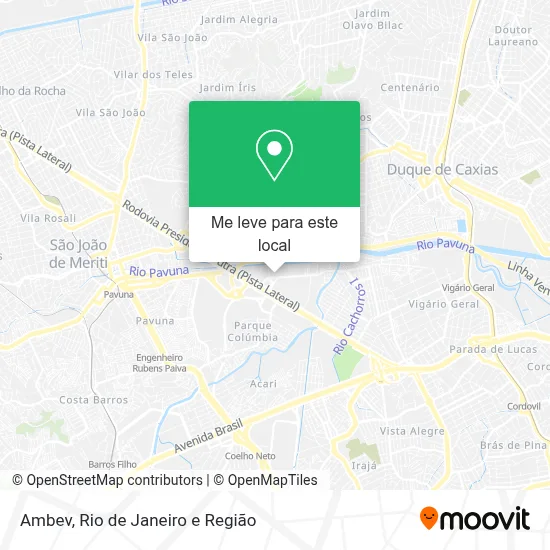 Ambev mapa
