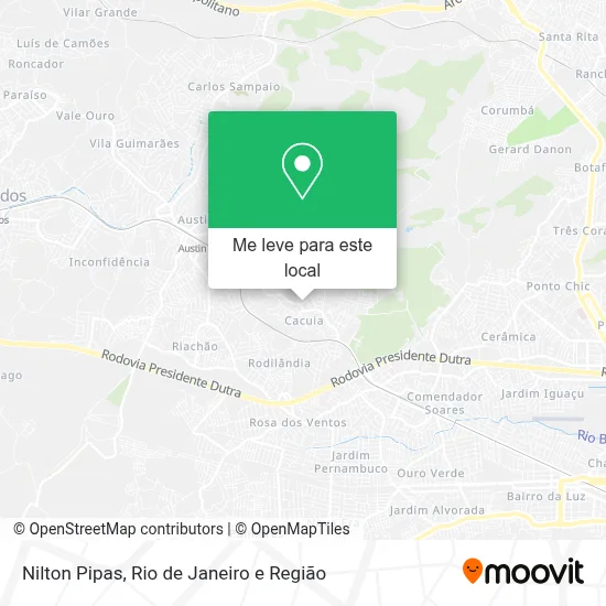 Nilton Pipas mapa