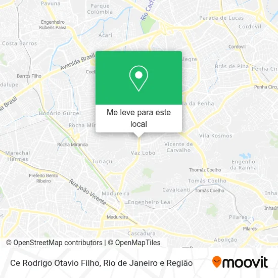 Ce Rodrigo Otavio Filho mapa