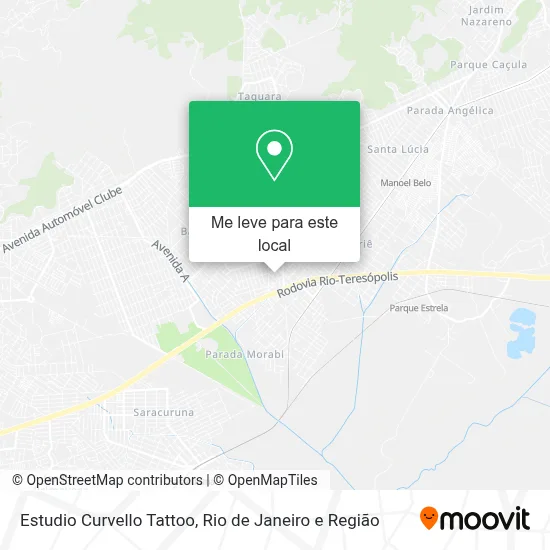 Estudio Curvello Tattoo mapa