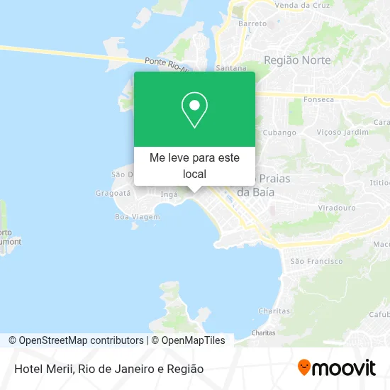 Hotel Merii mapa