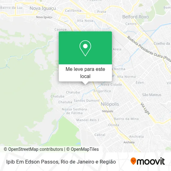 Ipib Em Edson Passos mapa