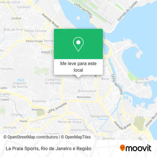 La Praia Sports mapa