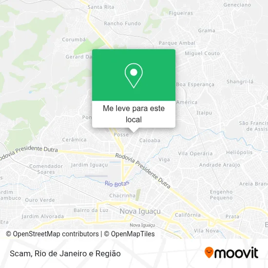 Scam mapa