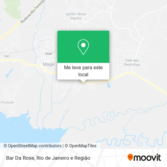 Bar Da Rose mapa