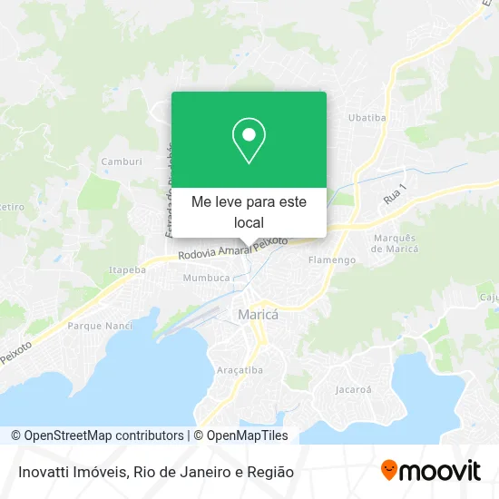 Inovatti Imóveis mapa
