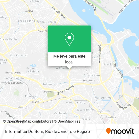 Informática Do Bem mapa
