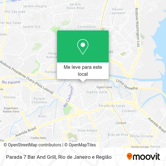 Parada 7 Bar And Grill mapa