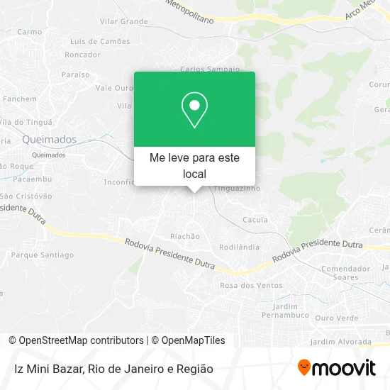Iz Mini Bazar mapa