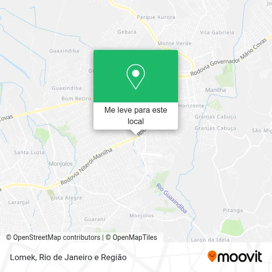 Lomek mapa