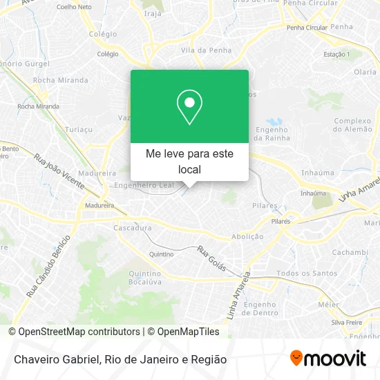 Chaveiro Gabriel mapa