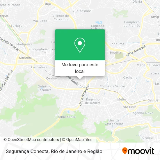 Segurança Conecta mapa