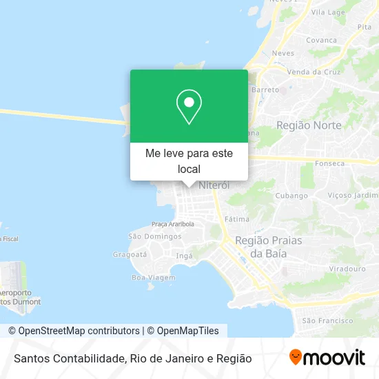 Santos Contabilidade mapa