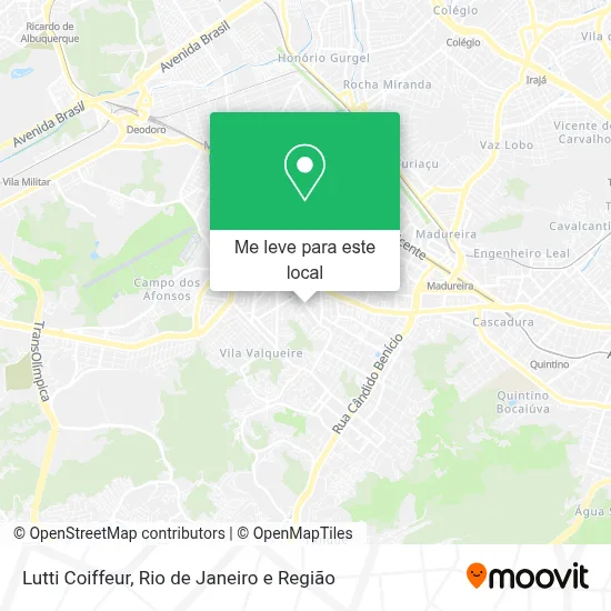 Lutti Coiffeur mapa