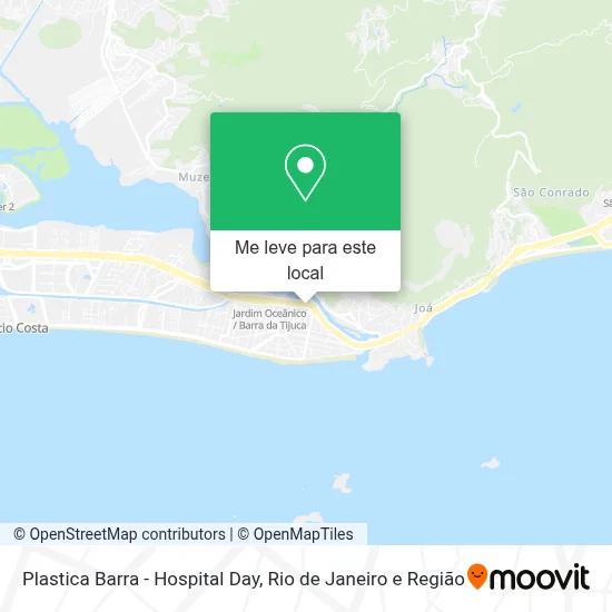 Plastica Barra - Hospital Day mapa