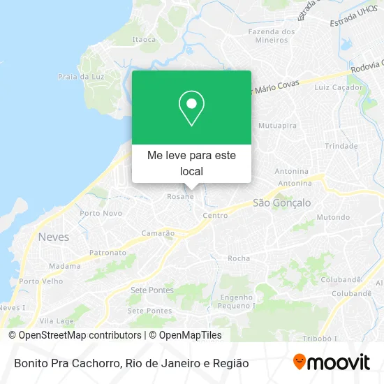 Bonito Pra Cachorro mapa