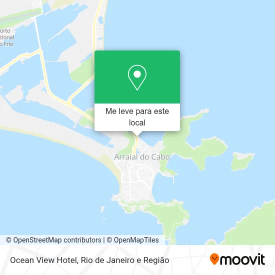 Ocean View Hotel mapa