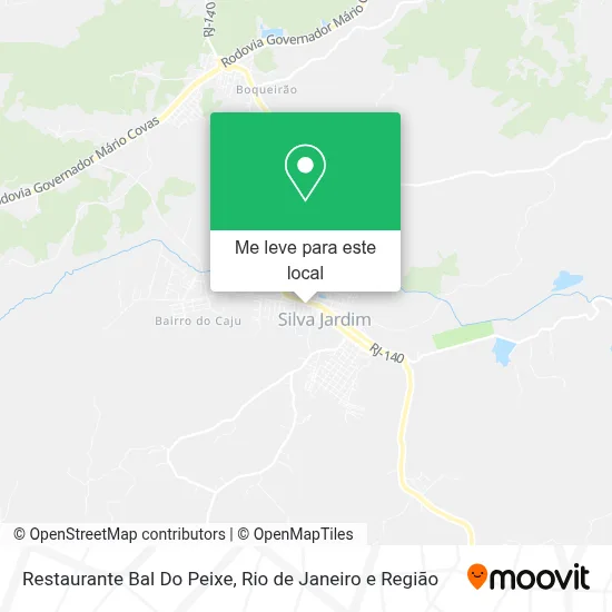 Restaurante Bal Do Peixe mapa