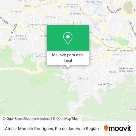 Atelier Marcelo Rodrigues mapa