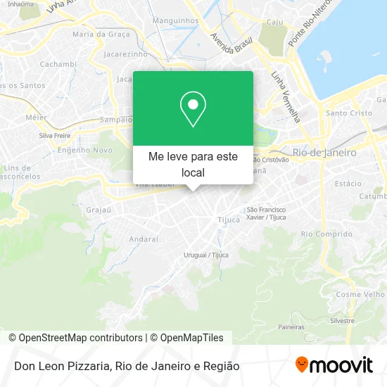 Don Leon Pizzaria mapa