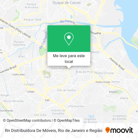 Rn Distribuidora De Móveis mapa