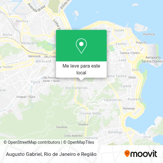 Augusto Gabriel mapa