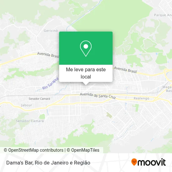 Dama's Bar mapa