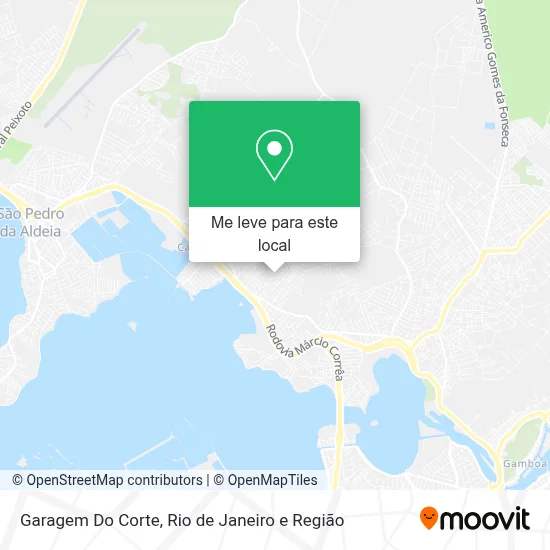 Garagem Do Corte mapa