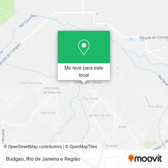 Budgao mapa