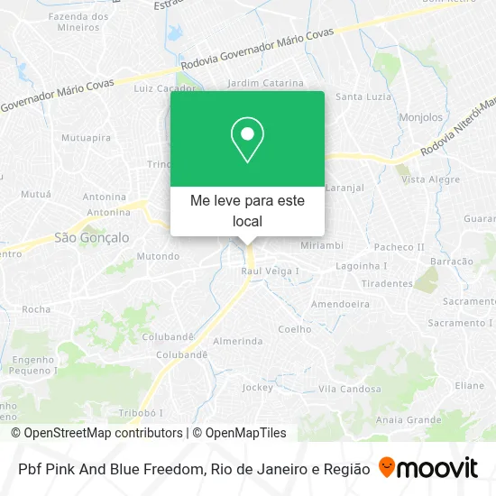 Pbf Pink And Blue Freedom mapa