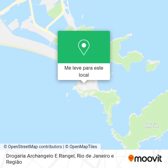 Drogaria Archangelo E Rangel mapa