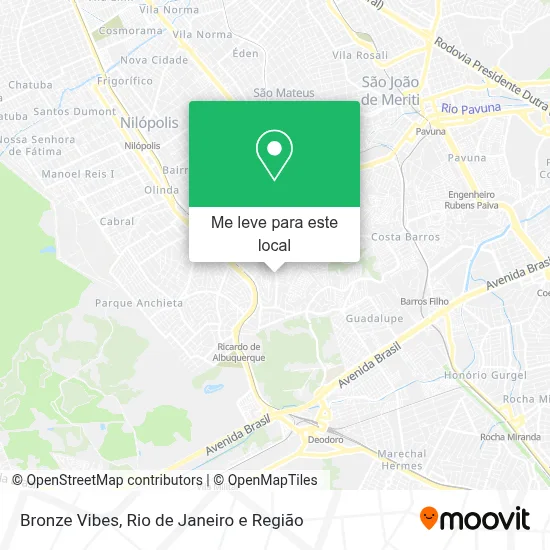 Bronze Vibes mapa