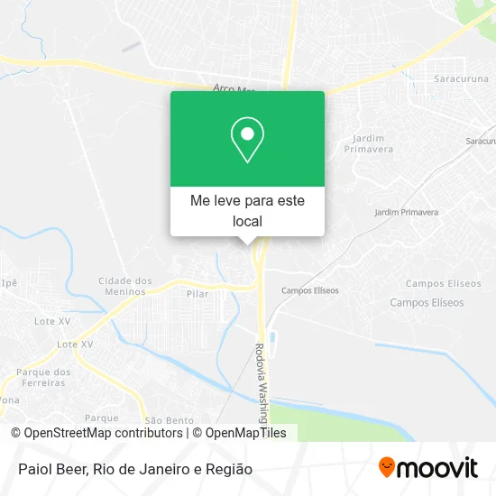 Paiol Beer mapa