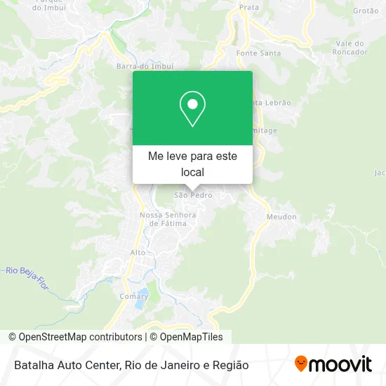 Batalha Auto Center mapa
