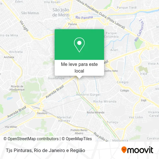 Tjs Pinturas mapa