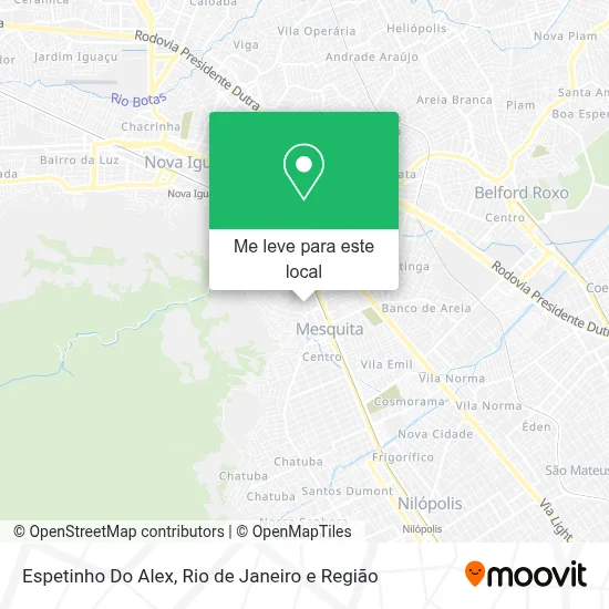 Espetinho Do Alex mapa