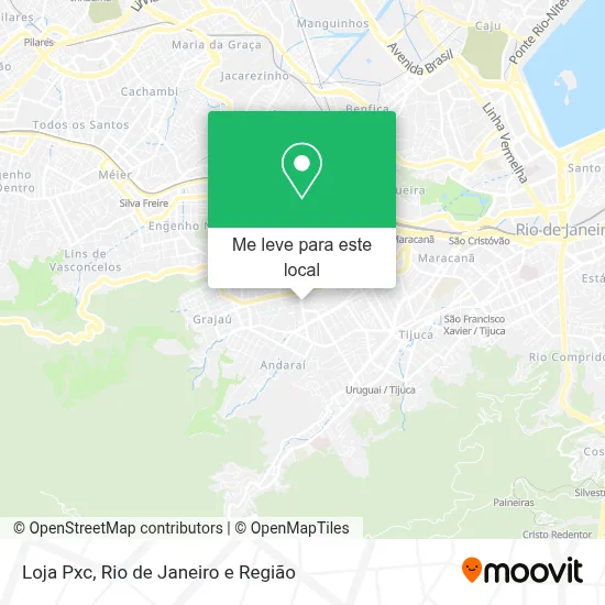 Loja Pxc mapa