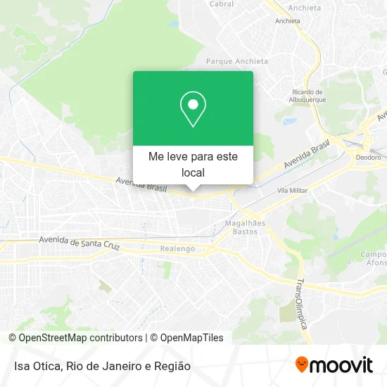 Isa Otica mapa