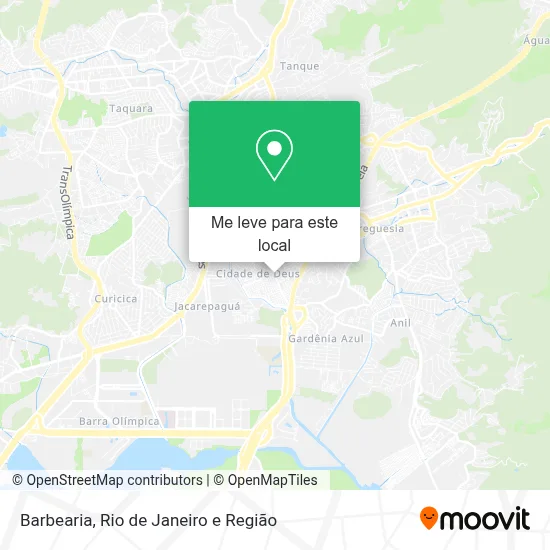 Barbearia mapa