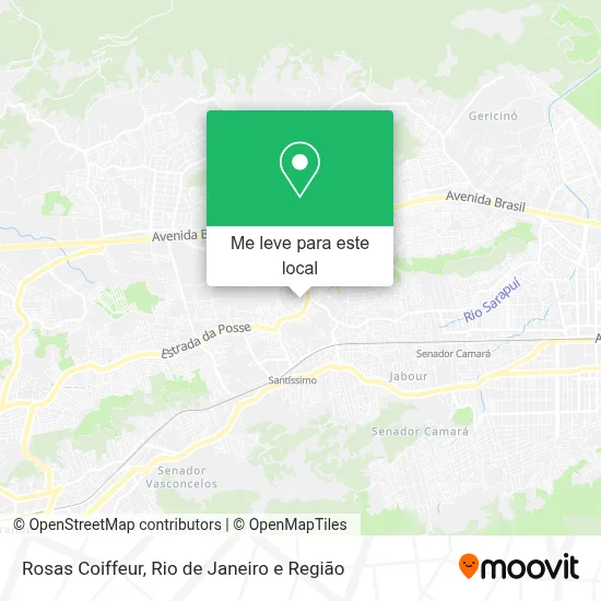Rosas Coiffeur mapa
